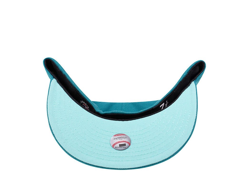 New Era San Diego Padres Fresh Blue and Mint Edition 59Fifty Fitted Cap