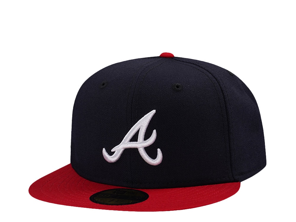 New Era Atlanta Braves Wool Authentic On-Field Green Two Tone Edition 59Fifty Fitted Cap