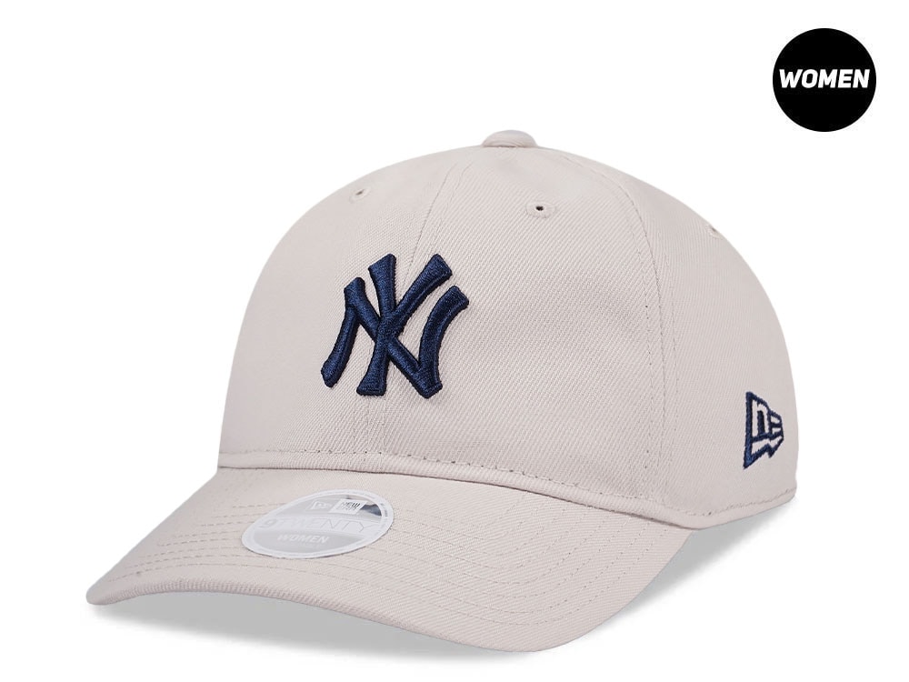 New Era New York Yankees Stone Womens 9Twenty Strapback Cap