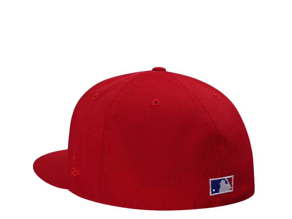 New Era Atlanta Braves 40th Anniversary Scarlet Wool Prime Edition 59Fifty Fitted Cap