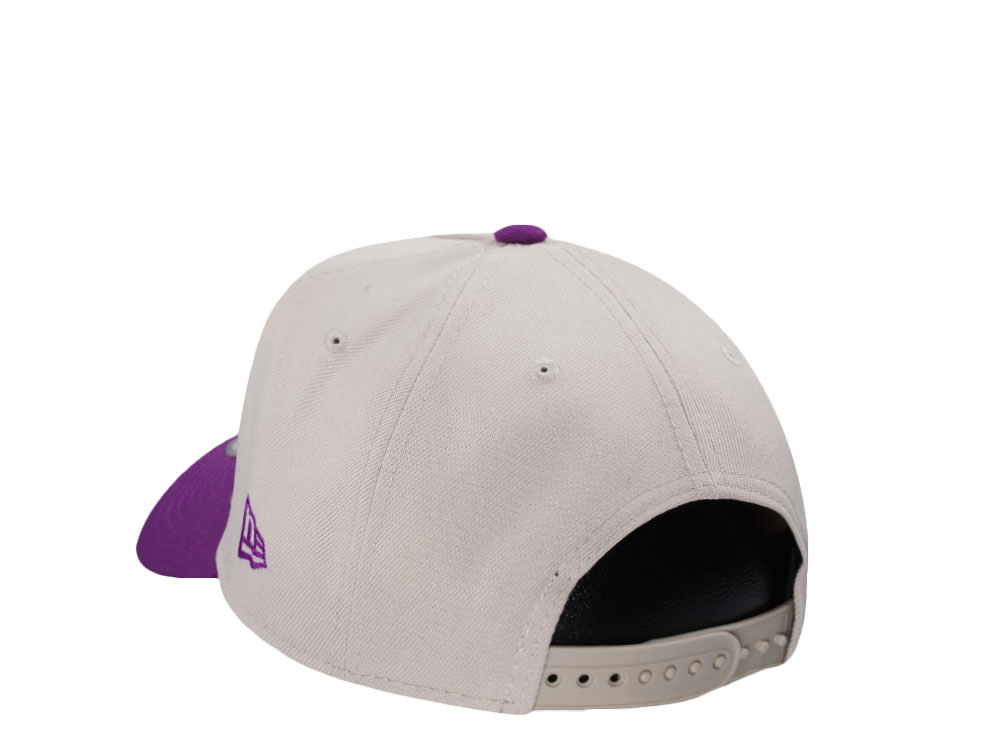New Era Anaheim Ducks Stadium Series 2014 Stone Grape Two Tone Edition 9Forty A Frame Snapback Cap