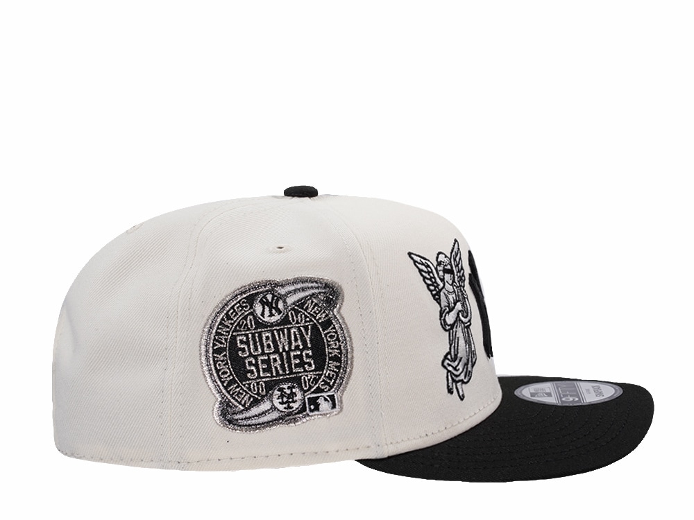 New Era New York Yankees Subway Series Angel Chrome Two Tone Edition 9Fifty A Frame Snapback Cap