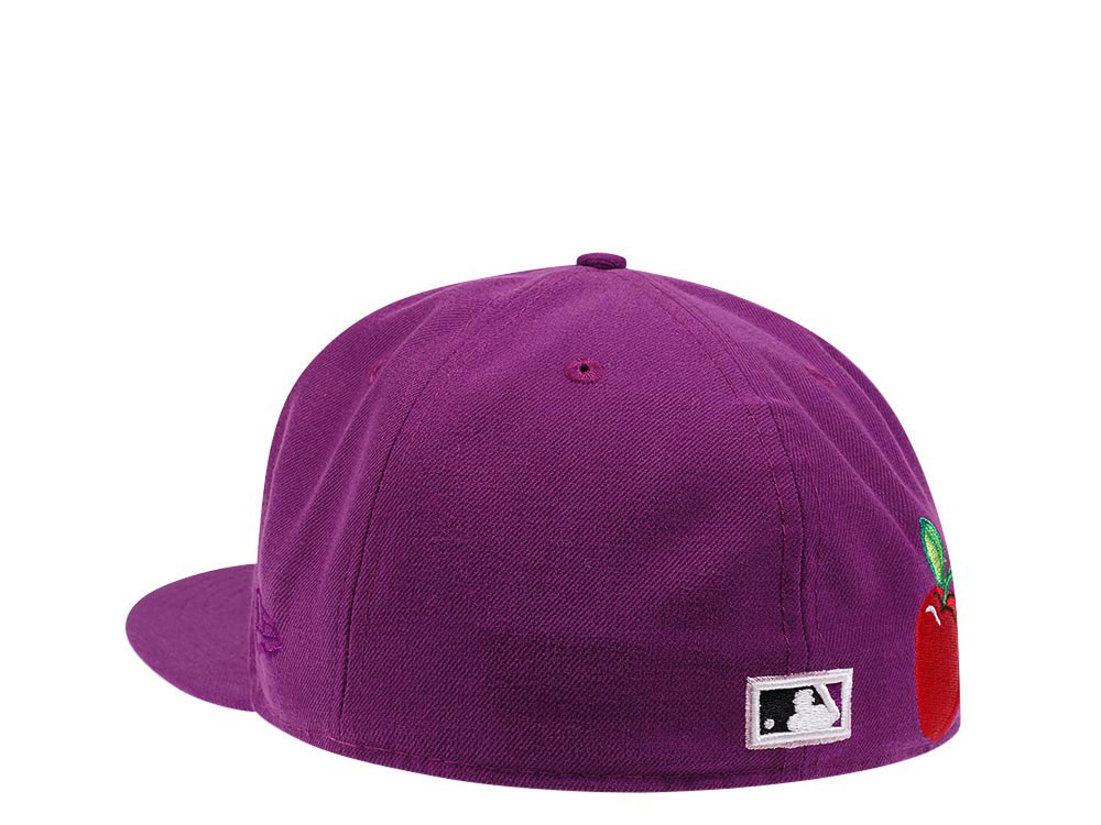 New Era New York Yankees NYC Icons World Series 2000 Grape and Pink Edition 59Fifty Fitted Cap
