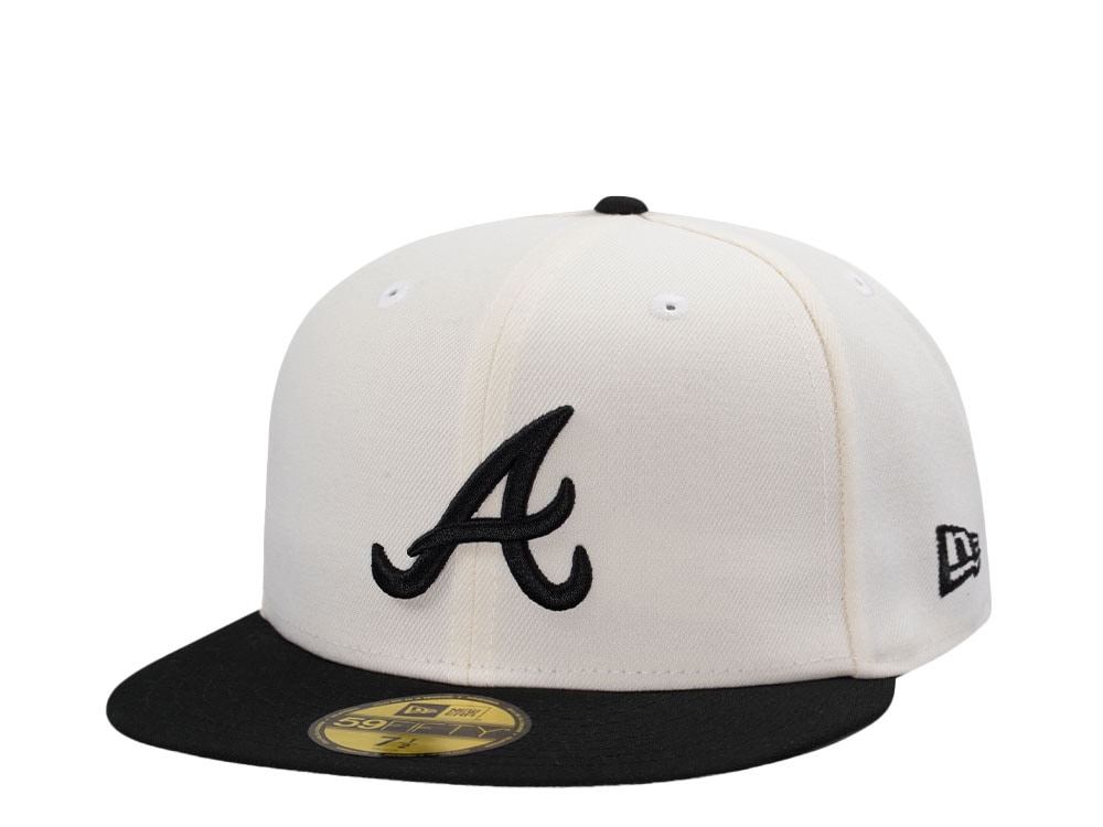 New Era Atlanta Braves Chrome Classic Two Tone Edition 59Fifty Fitted Cap