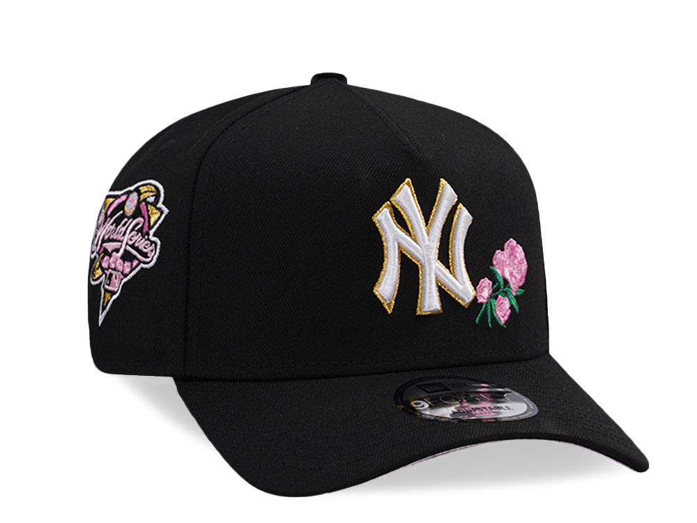 New Era New York Yankees World Series 2020 Black Prime Edition 9Forty A Frame Snapback Cap