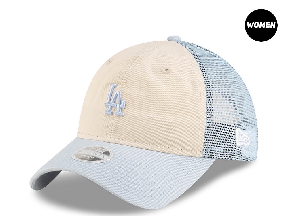 New Era Los Angeles Dodgers Stone Womens 9Twenty Trucker Snapback Cap