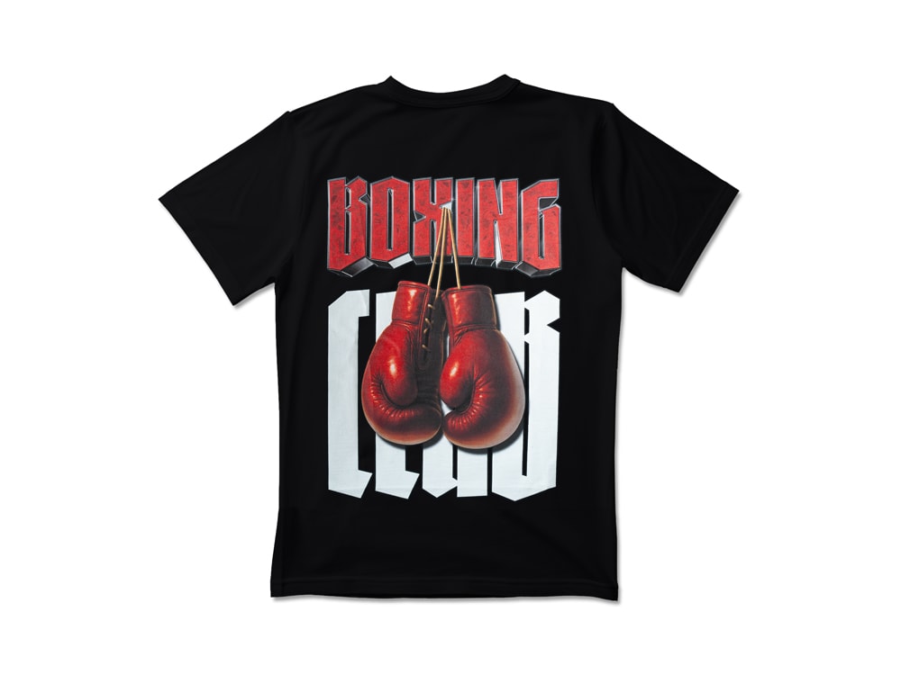 Parallel Union T-Shirt Boxing Club Black Oversize Edition