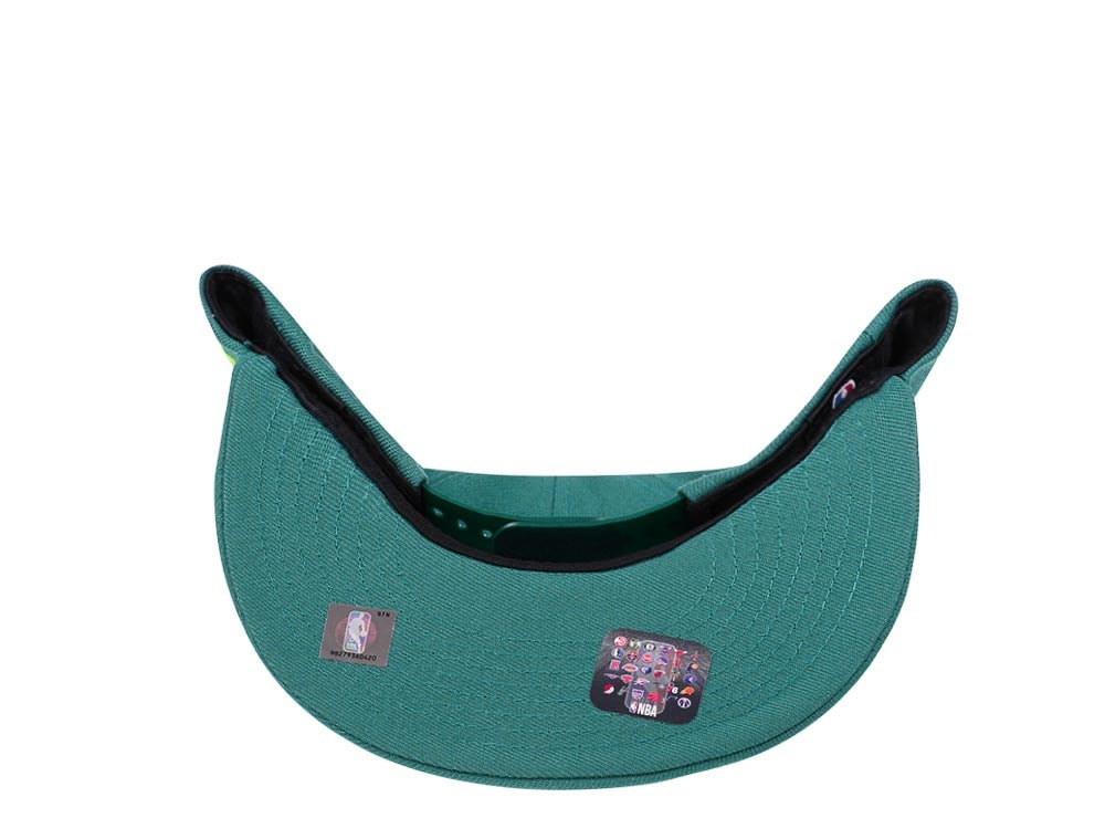 New Era Dallas Mavericks Pine Green Edition 9Fifty Snapback Cap
