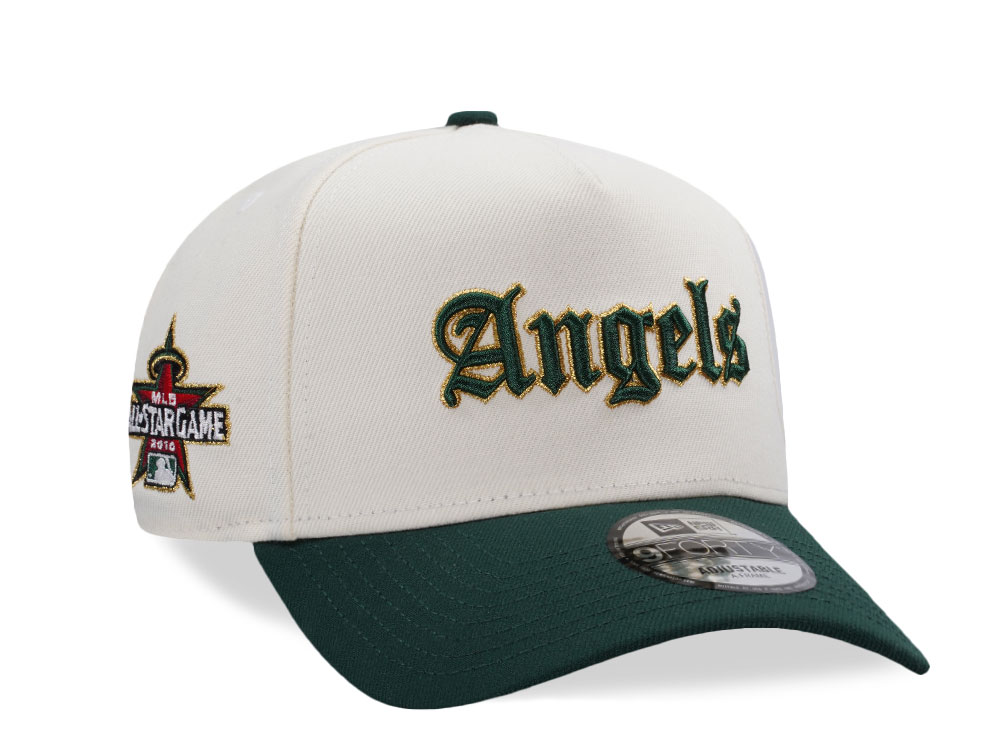 New Era Anaheim Angels All Star Game 2010 Chrome Two Tone Edition 9Forty A Frame Snapback Cap