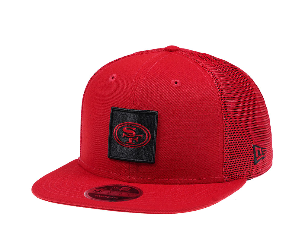 New Era San Francisco 49ers Original Fit Coach Edition 9Fifty Trucker Snapback Cap