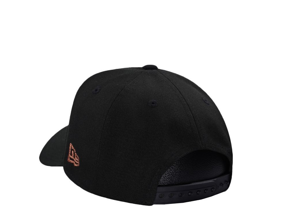 New Era Atlanta Braves World Series 1995 Cow Black Prime Edition 9Forty A Frame Snapback Cap