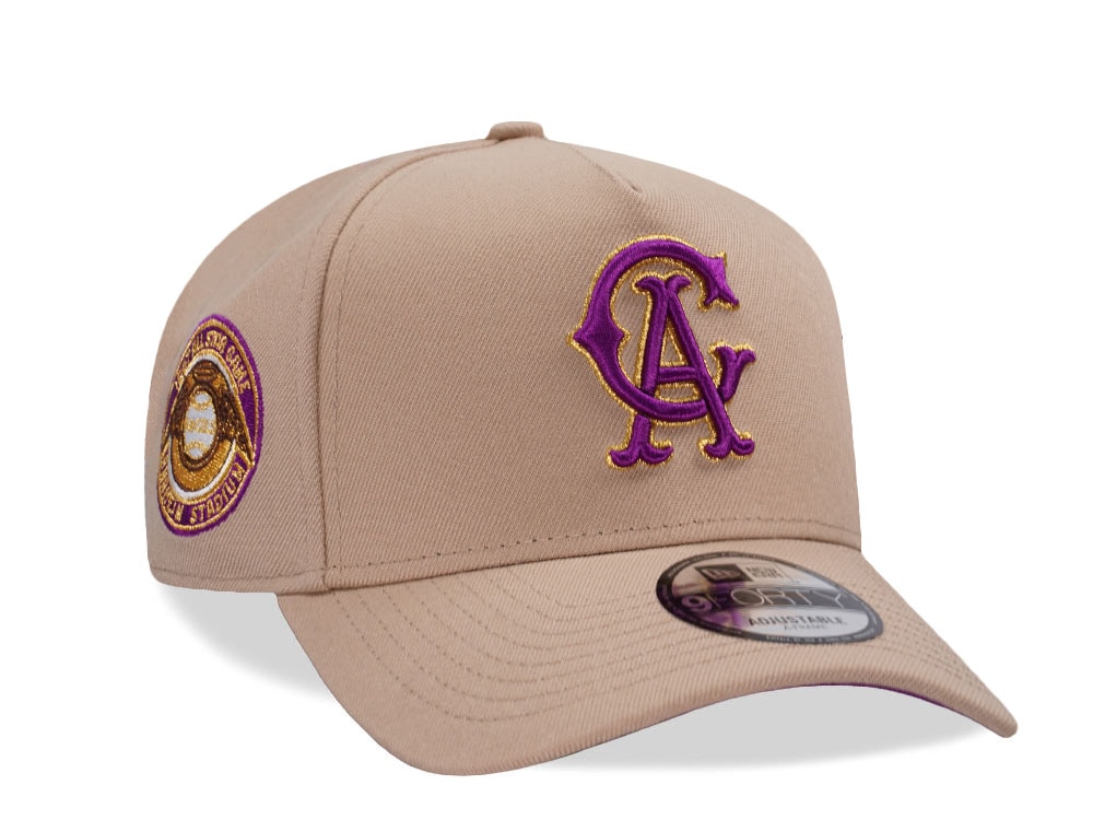 New Era California Angels All Star Game 1967 Camel Prime Edition 9Forty A Frame Snapback Cap