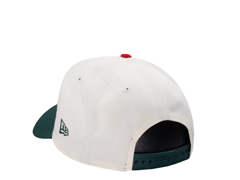 New Era Los Angeles Dodgers Burning Rose Chrome Two Tone Edition 9Forty A Frame Snapback Cap