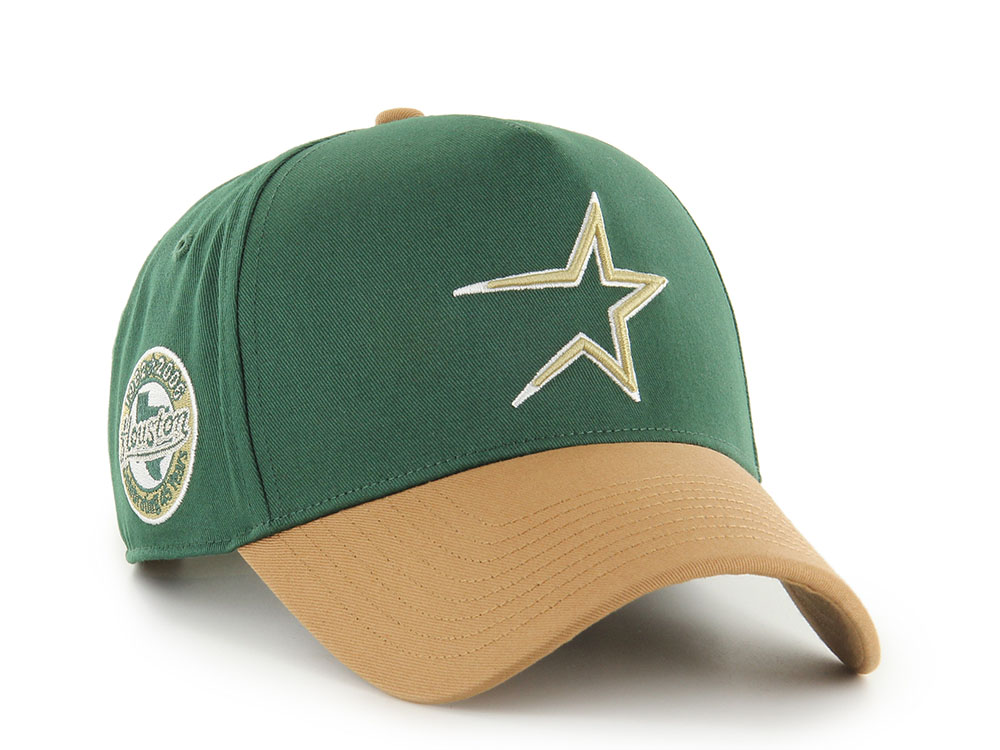 47Brand Houston Astros Cooperstown Dark Green Edition MVP Snapback Cap