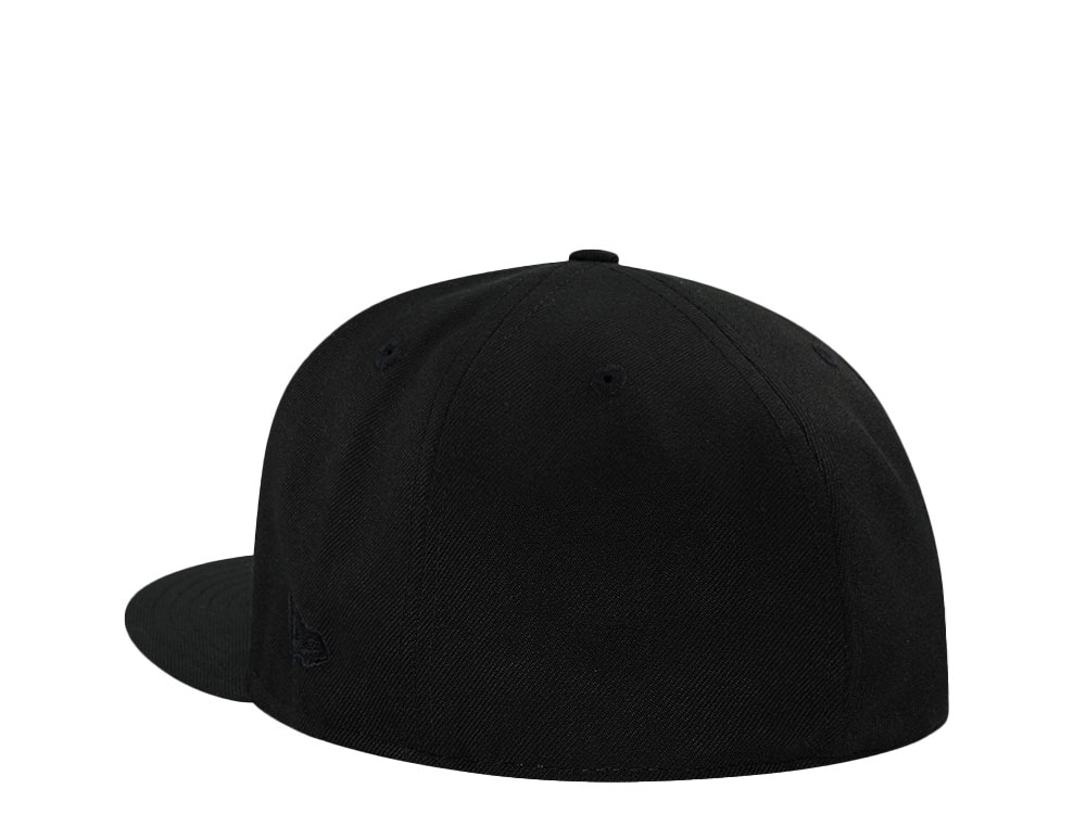 New Era New York Yankees Black Throwback Edition 59Fifty Fitted Cap