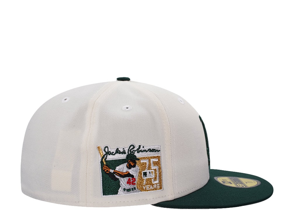 New Era Los Angeles Dodgers Jackie Robinson Chrome Two Tone Edition 59Fifty Fitted Cap