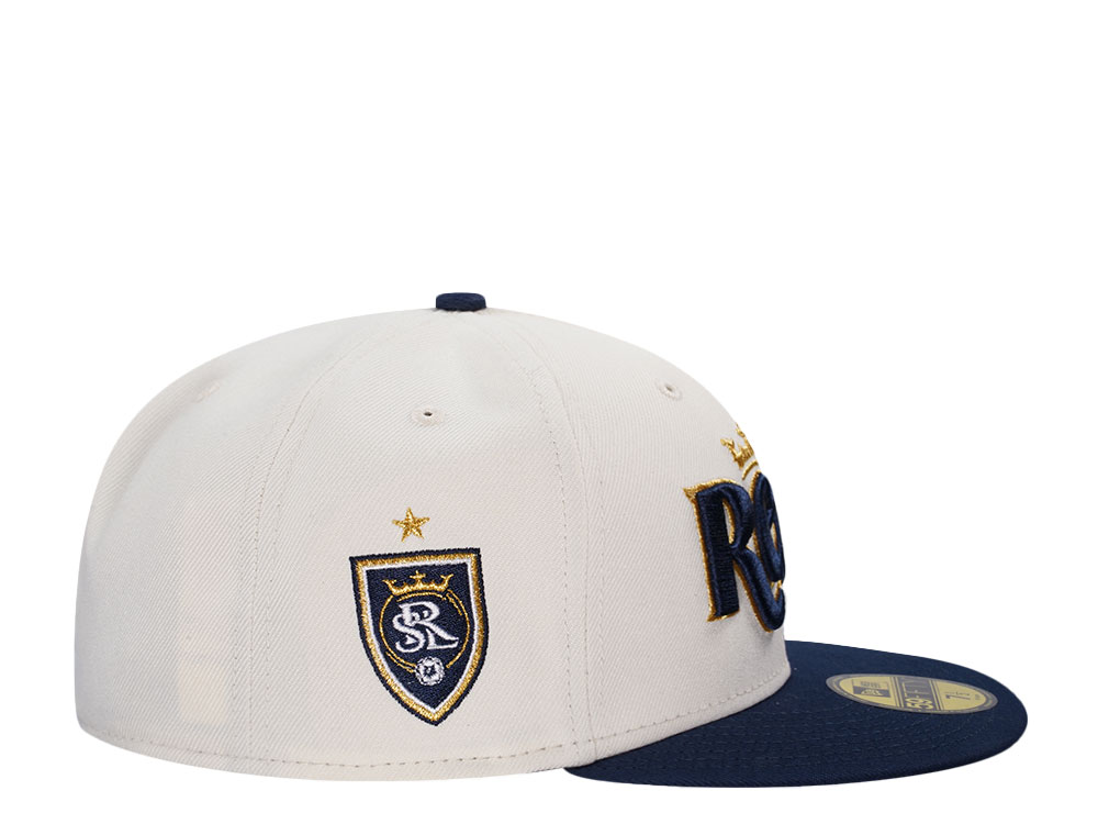 New Era Salt Lake Real Chrome Prime Two Tone Edition 59Fifty Fitted Cap