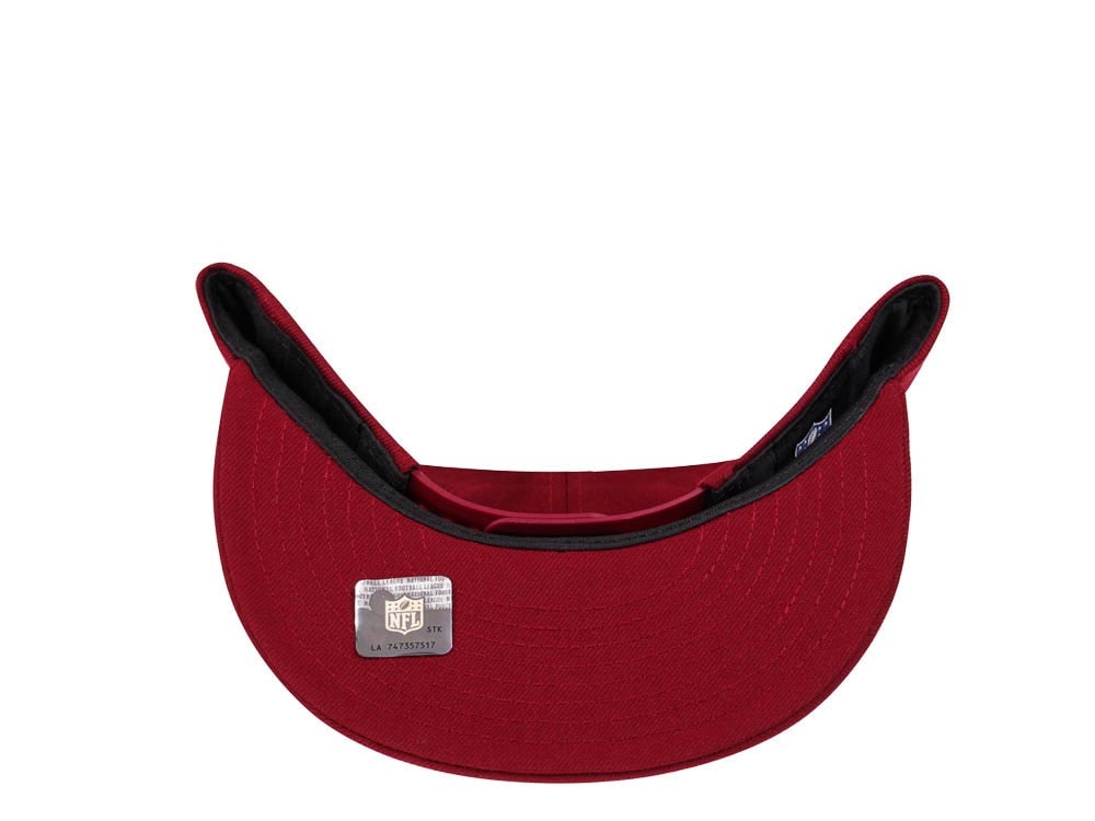 New Era San Francisco 49ers Smooth Red Edition 9Fifty Snapback Cap