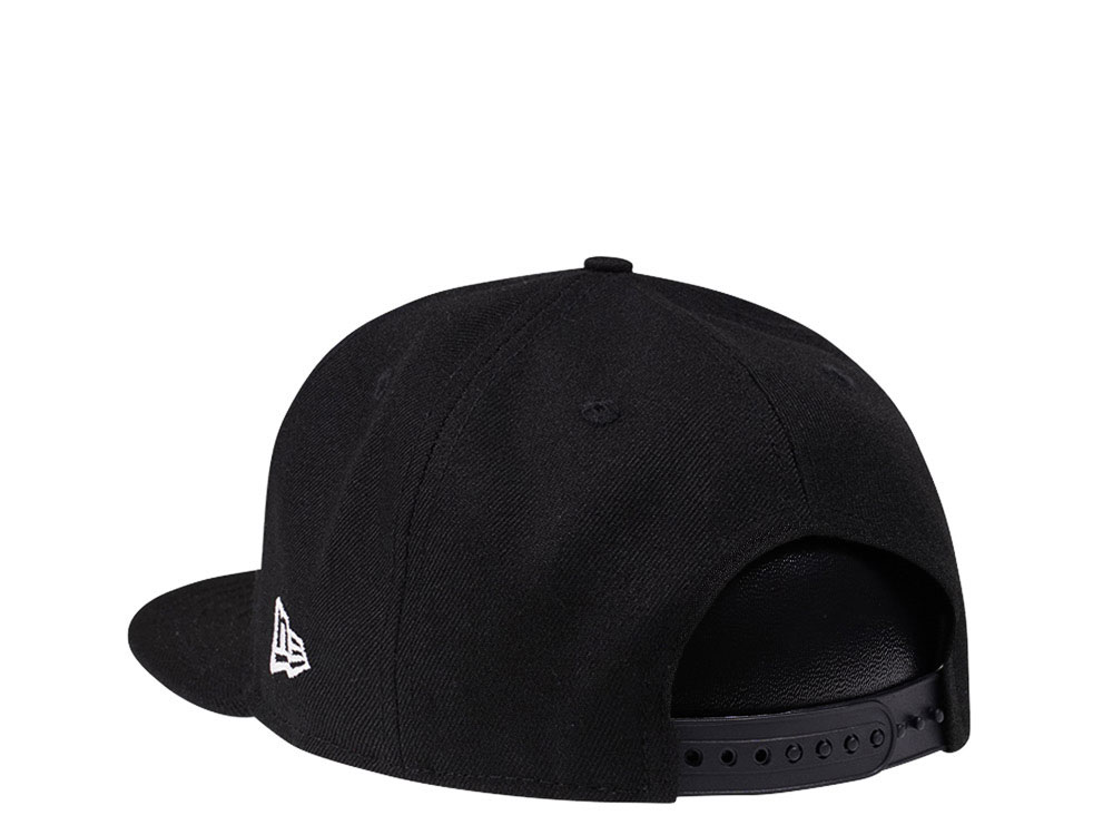 New Era Seattle Seahawks Black & White Snapback 9Fifty Cap