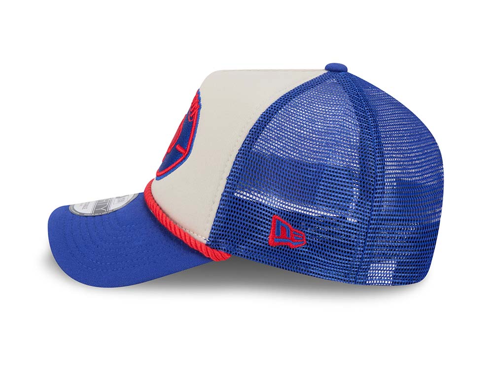 New Era Buffalo Bills Sideline 2024 9Forty A Frame Trucker Snapback Cap