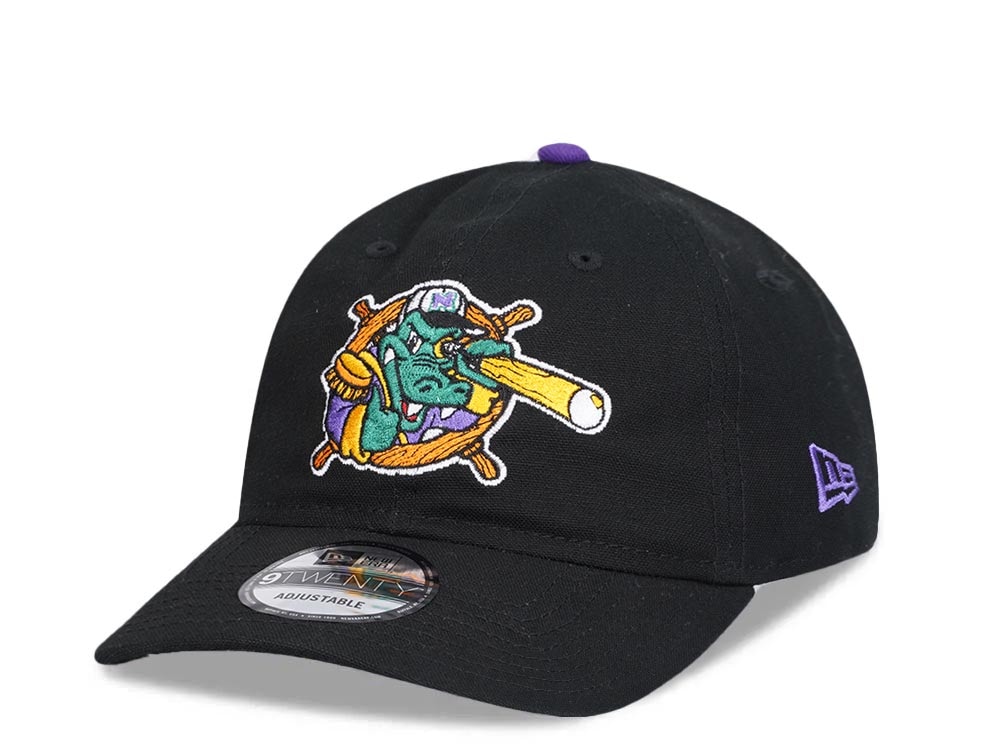 New Era Norwich Navigators Black 9Twenty Strapback Cap