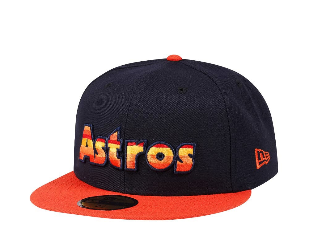 New Era Houston Astros Jersey Fit Throwback Edition 59Fifty Fitted Cap