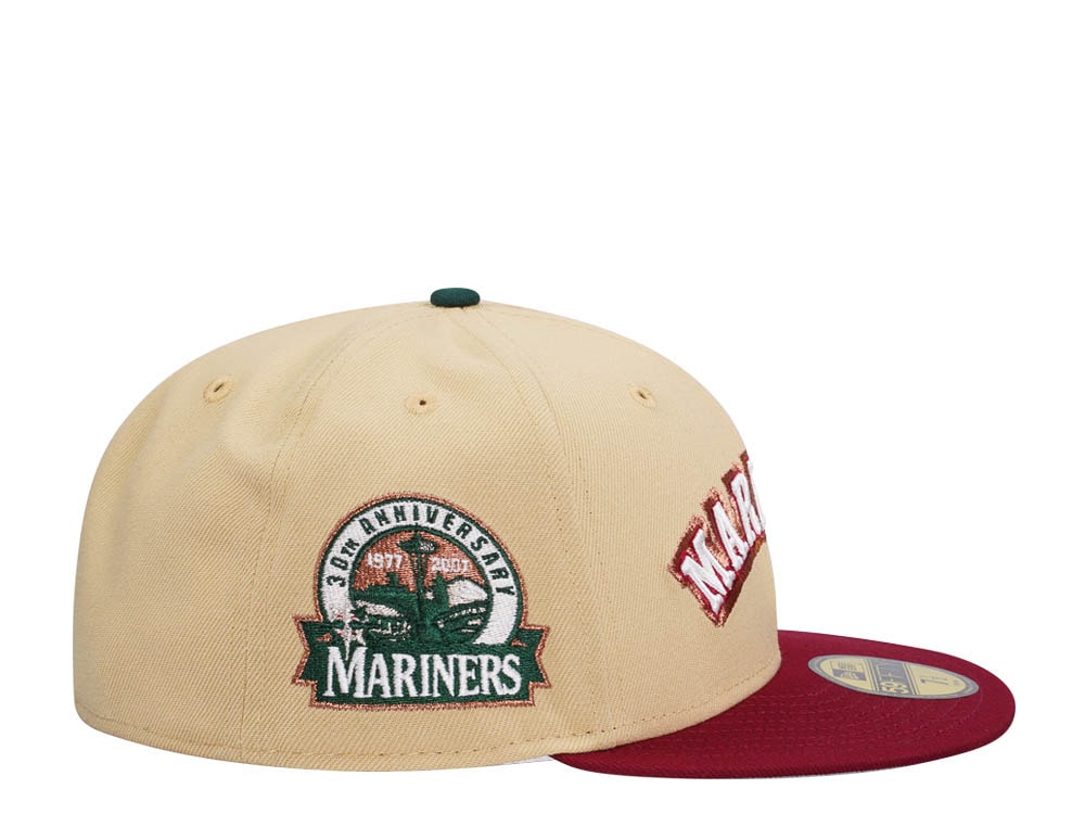 New Era Seattle Mariners 30th Anniversary Color Flip Two Tone Edition 59Fifty Fitted Cap