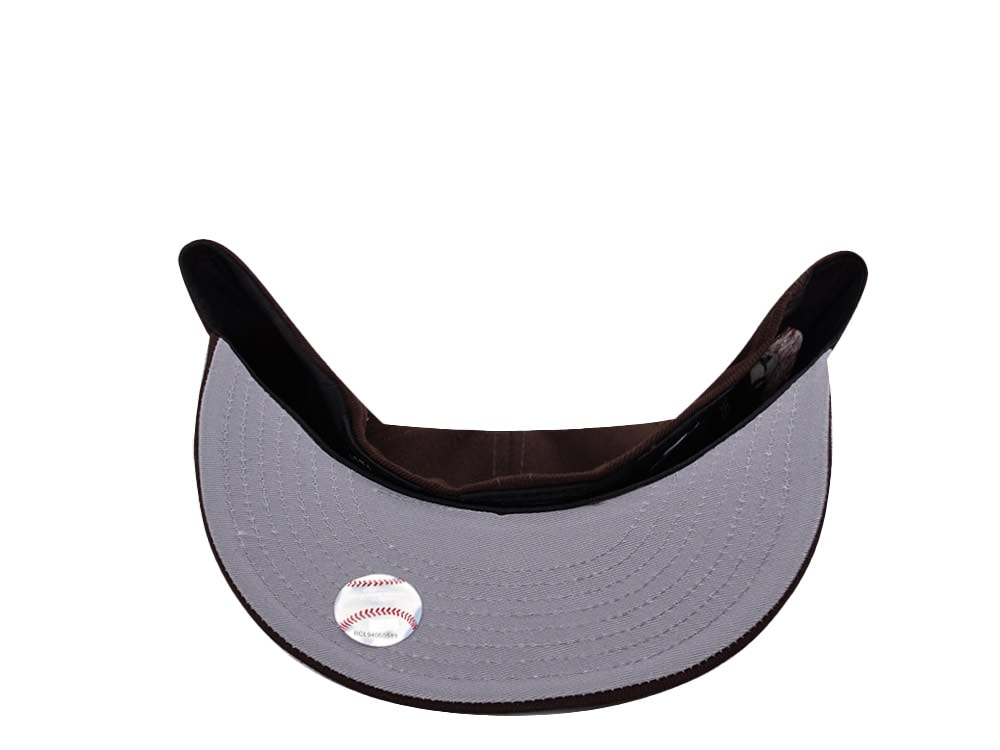 New Era Los Angeles Dodgers World Series 2025 Burnt Wood Prime Edition 59Fifty Fitted Cap