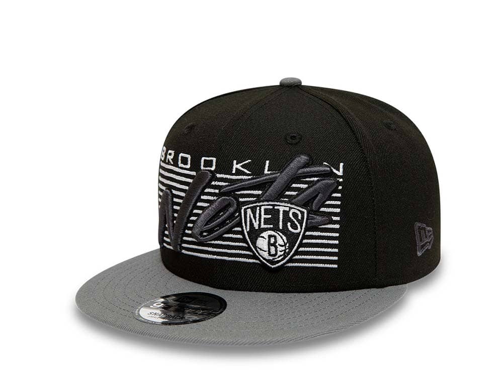 New Era Brooklyn Nets Team Wordmark 9Fifty Snapback Cap