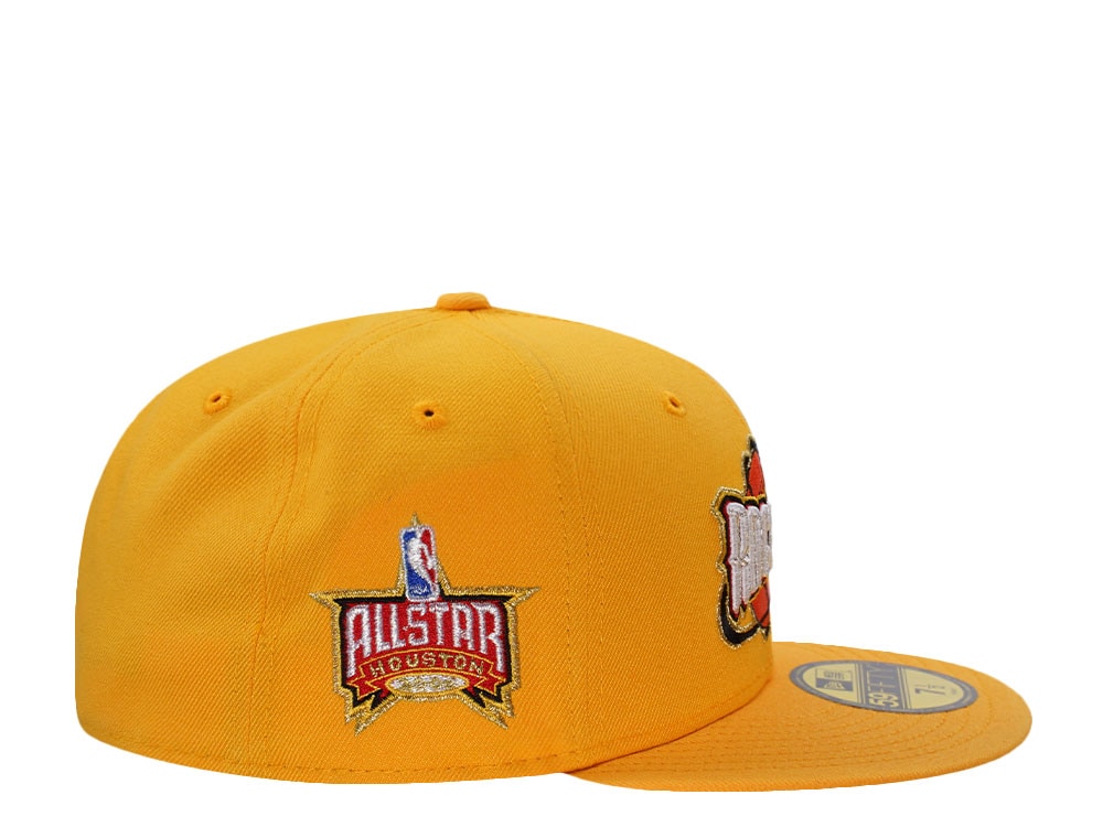 New Era Houston Rockets All Star Game 2006 Gold Prime Edition 59Fifty Fitted Cap