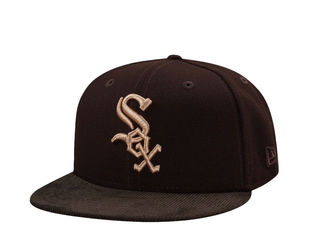 New Era Chicago White Sox Walnut Corduroy Two Tone Edition 59Fifty Fitted Cap