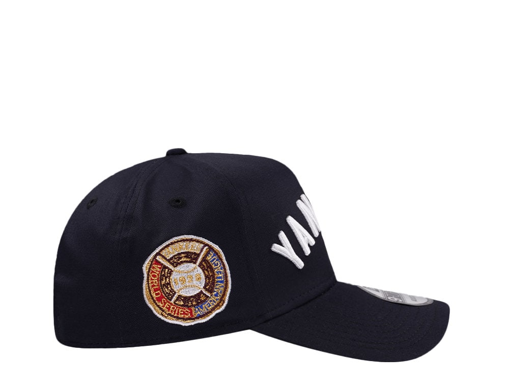 New Era New York Yankees World Series 1928 Navy Classic Edition 9Forty A Frame Snapback Cap
