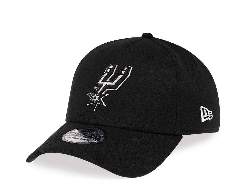 New Era San Antonio Spurs Classic Black Edition 39Thirty Stretch Cap