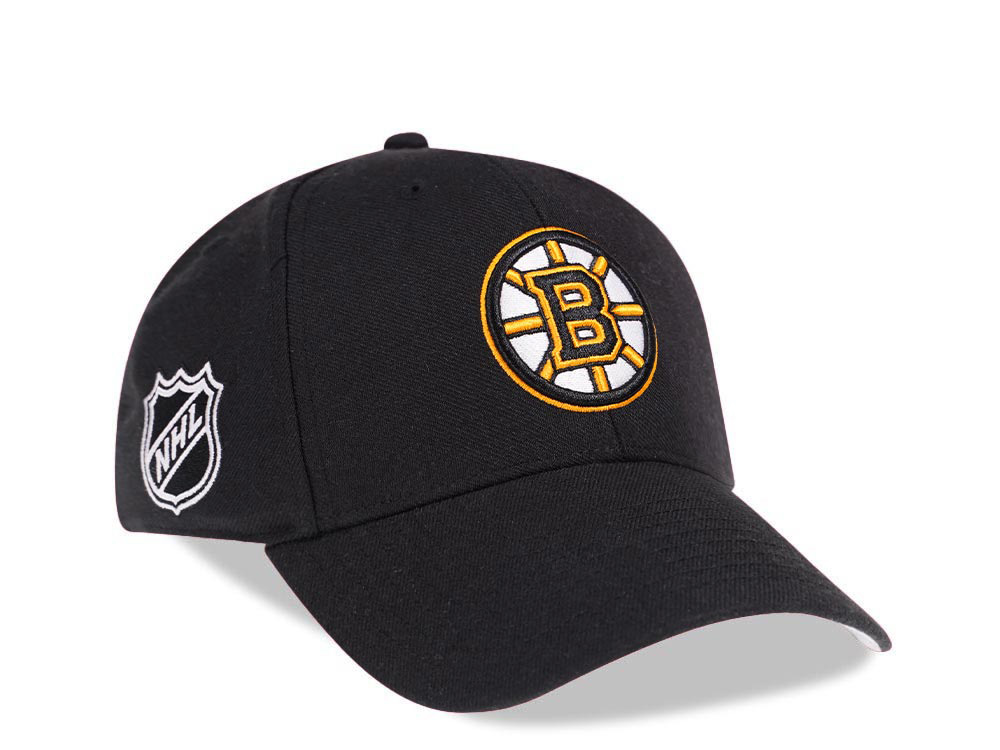 47Brand Boston Bruins Classic Black Snapback Cap