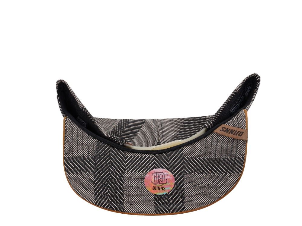 Djinns Hermecheck Olive 6 Panel Snapback Cap