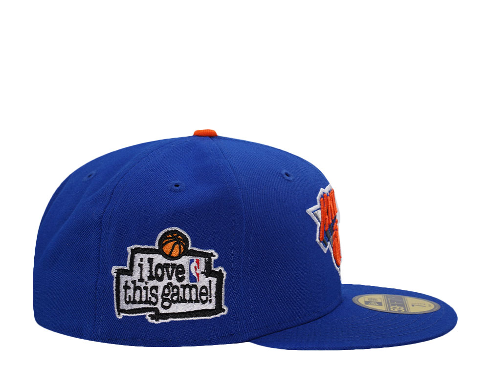 New Era New York Knicks Love Rush Blue Prime Edition 59Fifty Fitted Cap