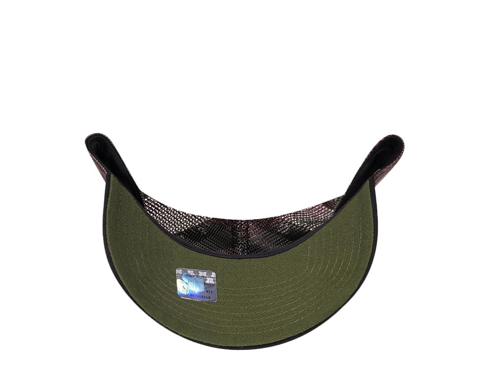 New Era New York Giants Camo 9Forty A Frame Trucker Snapback Cap