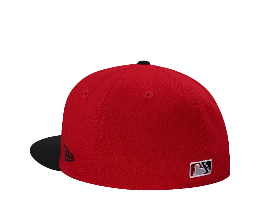 New Era Rome Emperors Scarlet Red Two Tone Edition 59Fifty Fitted Cap