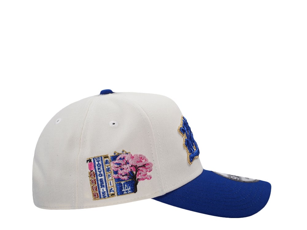 New Era Los Angeles Dodgers Tokyo Series 2025 Kanji Chrome Two Tone Edition 9Forty A Frame Snapback Cap