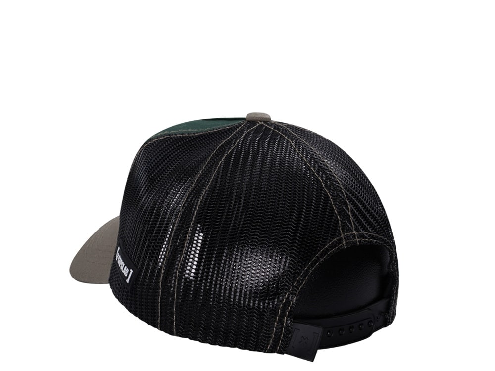 Capslab Disney Rapetou Green Grey Trucker Snapback Cap