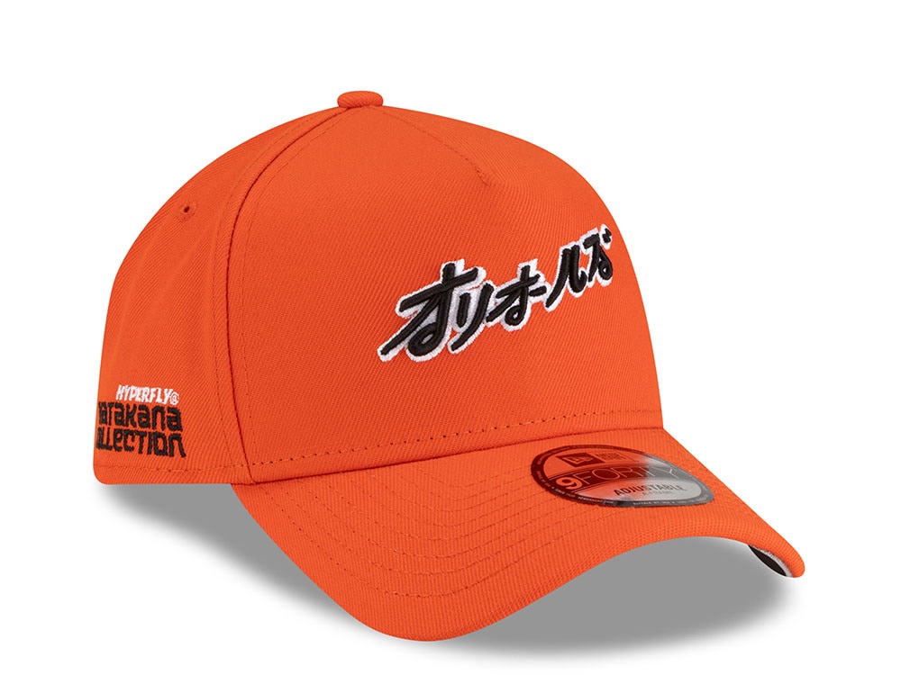 New Era Baltimore Orioles Hyperfly Edition 9Forty A Frame Snapback Cap