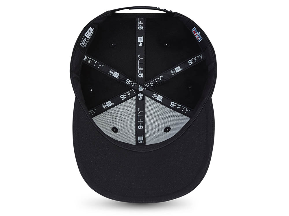 New Era Las Vegas Raiders All Black 9Fifty Snapback Cap