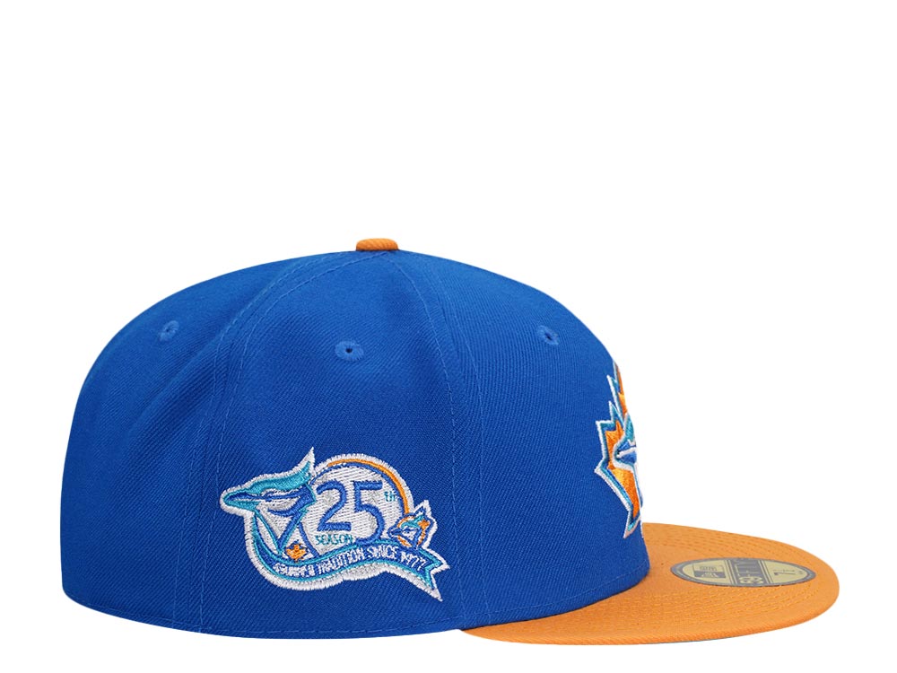 New Era Toronto Blue Jays 25th Anniversary Cool Blue Two Tone Edition 59Fifty Fitted Cap