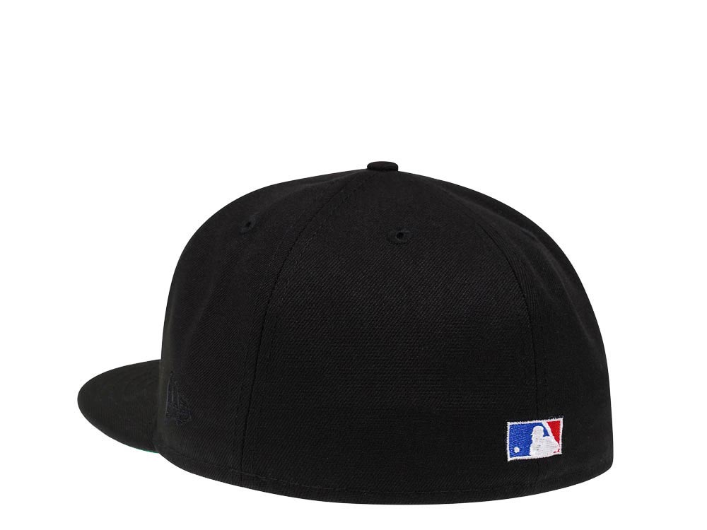 New Era Texas Rangers Arlington Stadium Black Throwback Edition 59Fifty Fitted Cap
