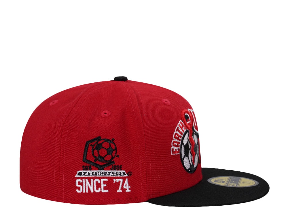 New Era San Jose Earthquakes MLS Throwback Two Tone Edition 59Fifty Fitted Cap