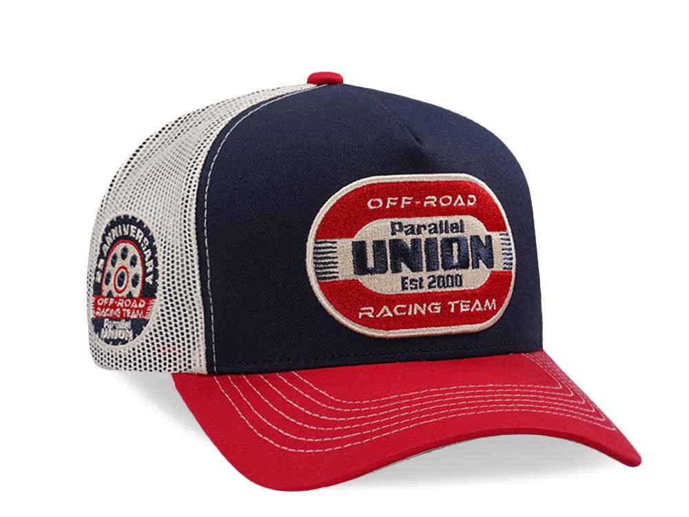 Parallel Union Off Road Racing Team Navy Edition Trucker Snapback Cap