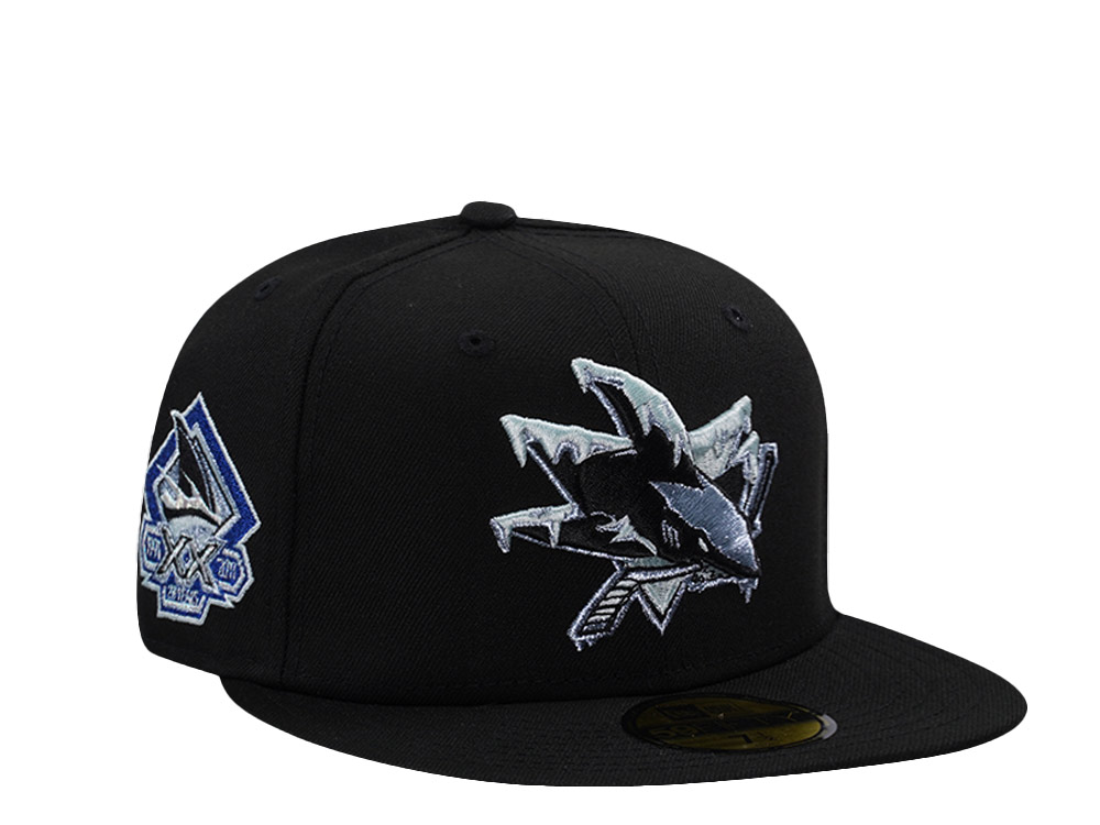 New Era San Jose Sharks 20th Anniversary Frozen Tundra Edition 59Fifty Fitted Cap