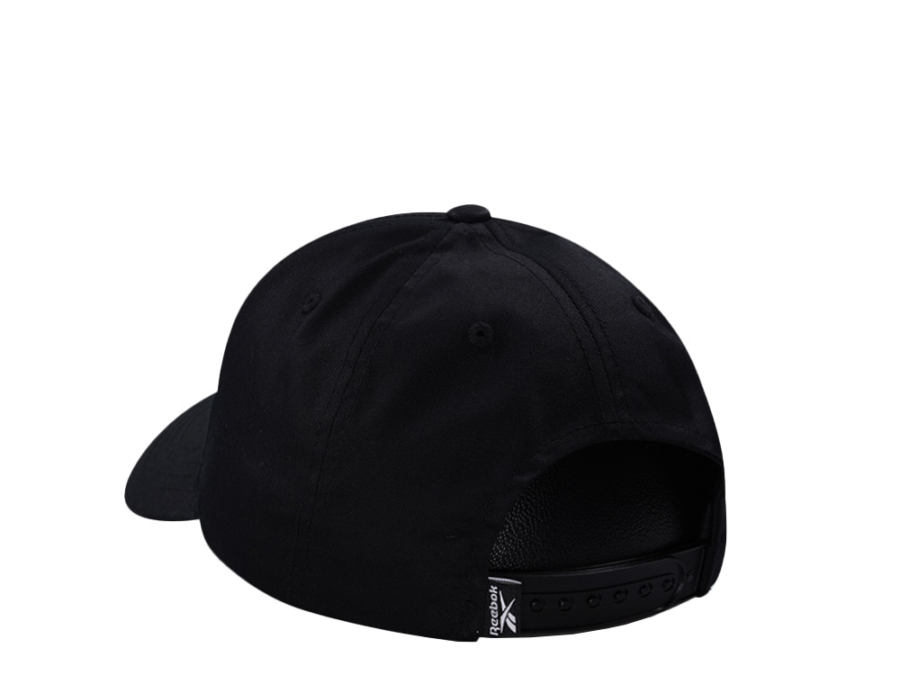 Reebok Logo Black Strapback Cap