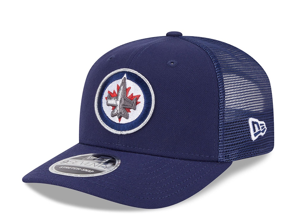 New Era Winnipeg Jets Navy Edition 9Seventy Trucker Snapback Cap