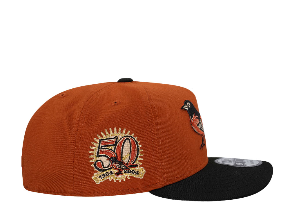 New Era Baltimore Orioles 50th Anniversary Two Tone Edition 9Fifty A Frame Snapback Cap
